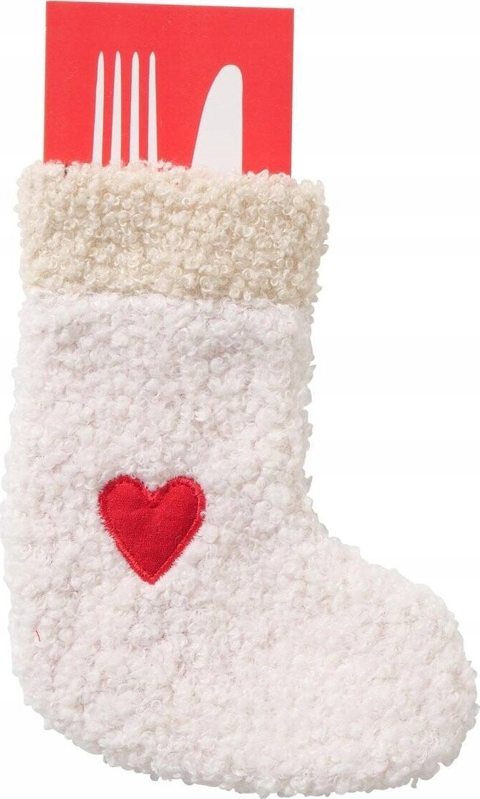 Boltze Pluszowa kieszonka na sztućce PELLY