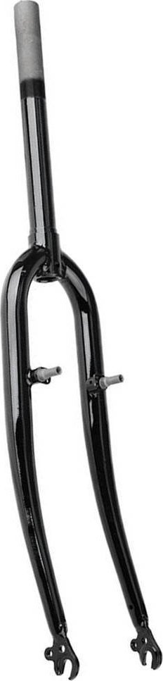 Nieznany Widelec 26" 1 1/8" /28,6x240x100 mm gwint/ stalowy czarny Uniwersalny