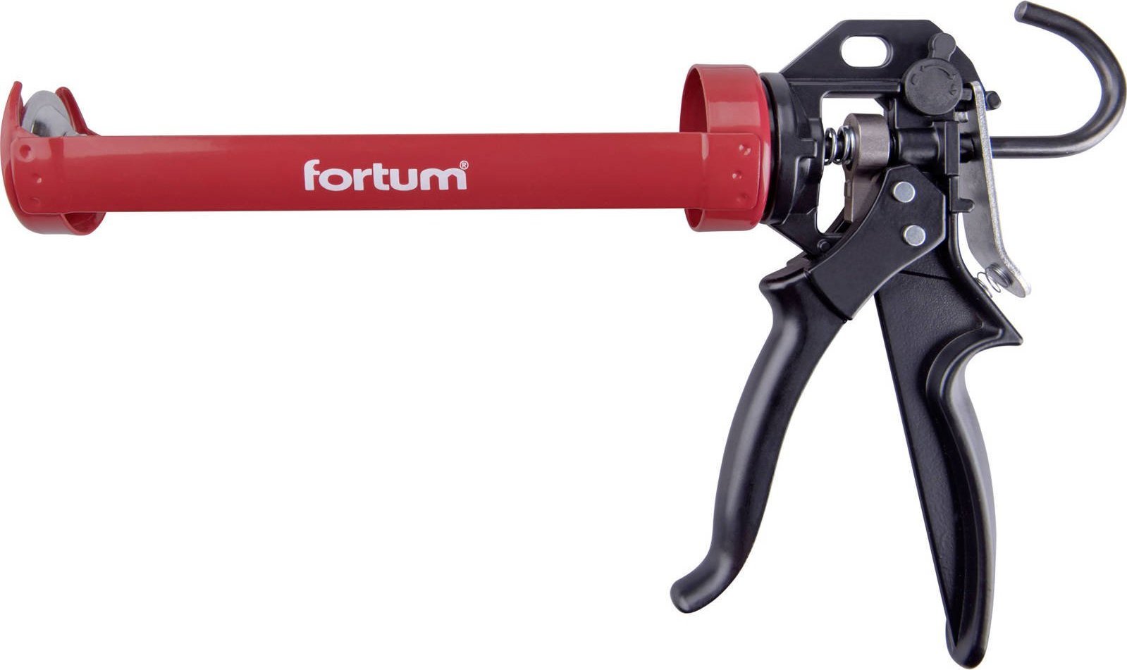 Fortum Pistolet do kleju silikonu wyciskacz Profi 225mm blokada zwrotna Fortum