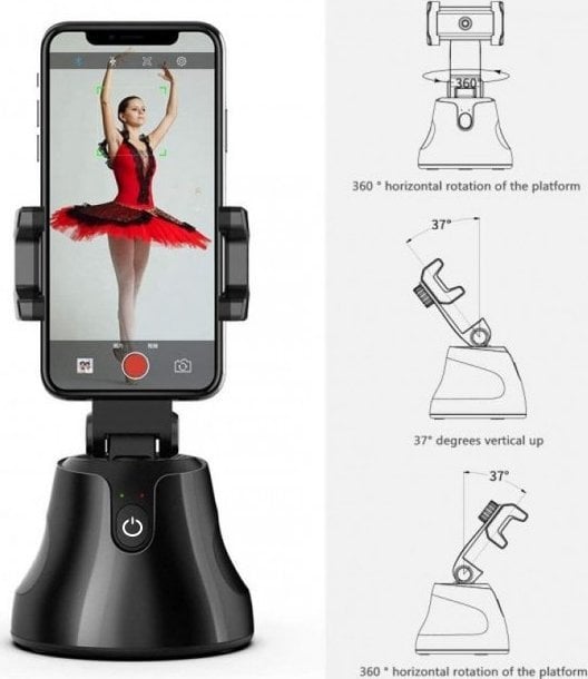 Apai Genie Tripod with Motion Sensor and 360° Face Tracking / 3x AA