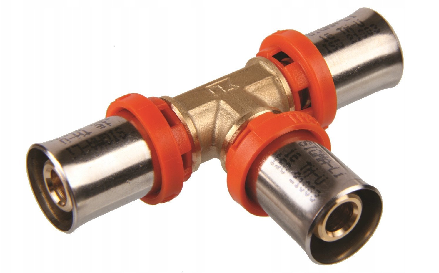 Trójnik zaprasowywany red - 32x20x20 Sigma Li Premium