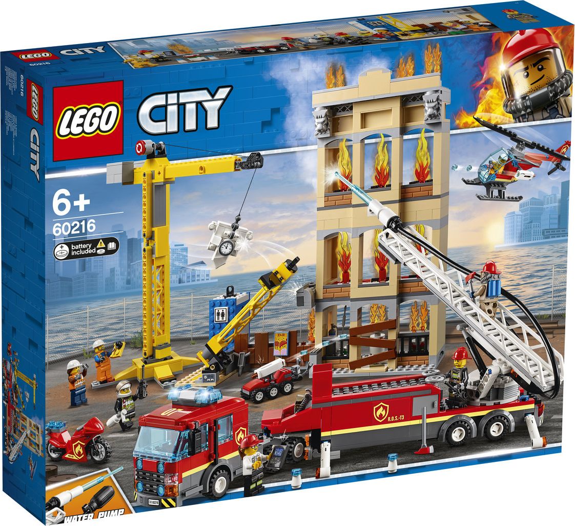LEGO City Straż pożarna w śródmieściu (60216)
