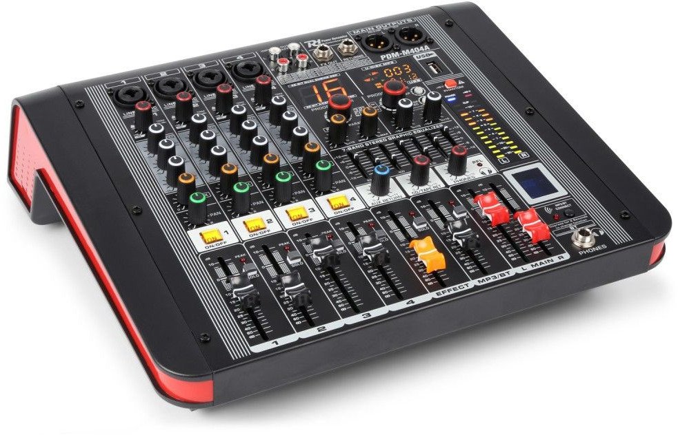 Powermikser 4- kanałowy PDM-M404A Power Dynamics one size