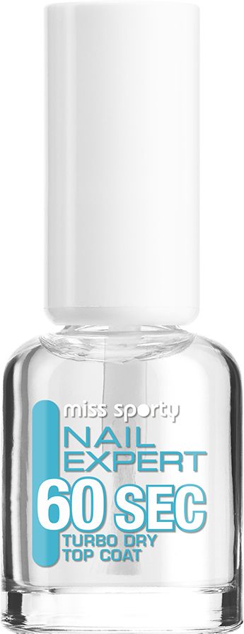 Miss Sporty Nail Expert Turbo Dry Top Coat odżywka przyśpieszająca wusychanie lakieru 8ml