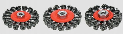 SZCZOTEX Szczotka Szczotex TARCZOWA FI 100 Z GW.14 SPLATANA