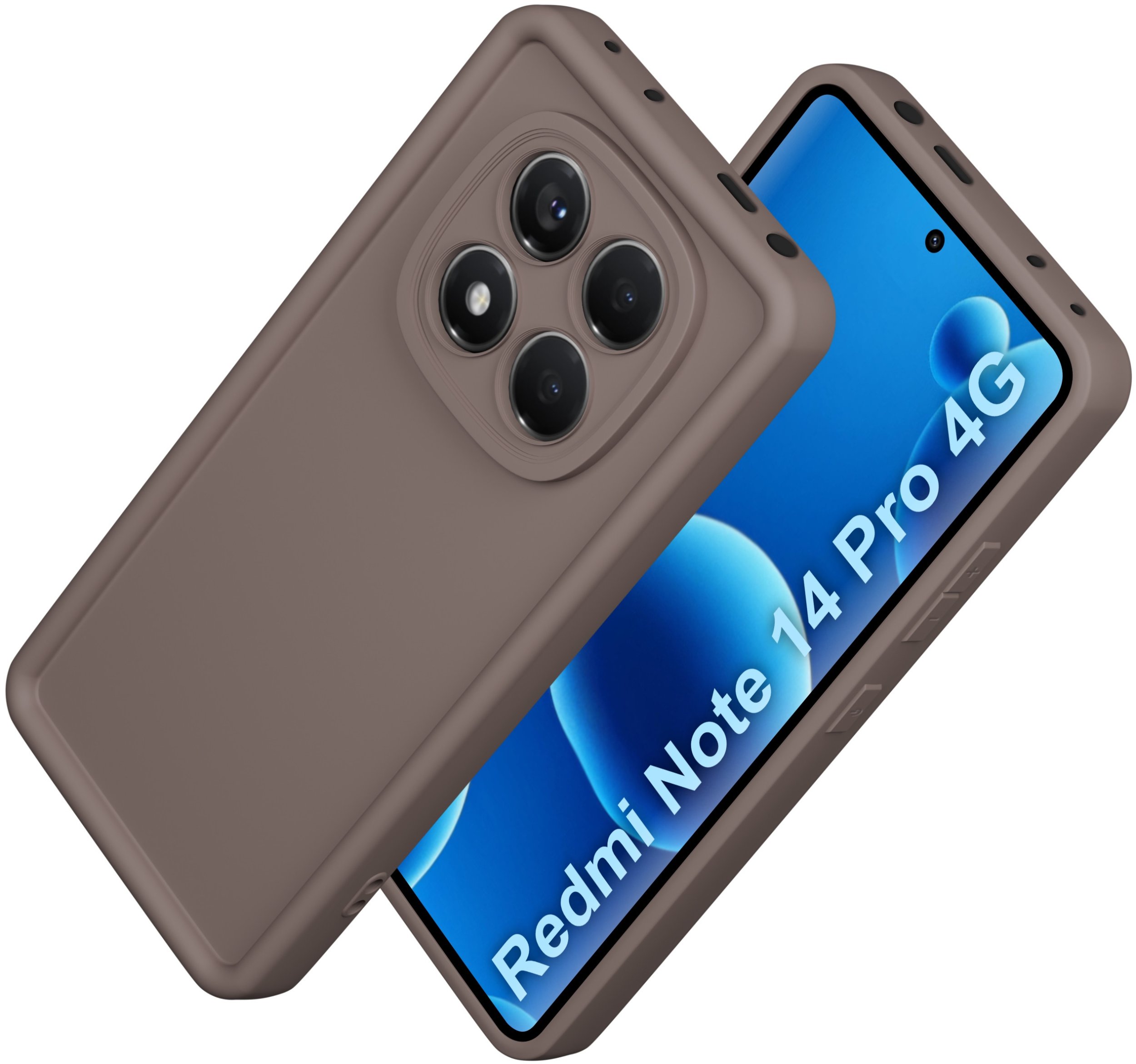 Etui do Xiaomi Redmi Note 14 Pro 4G silikonowe MATOWE