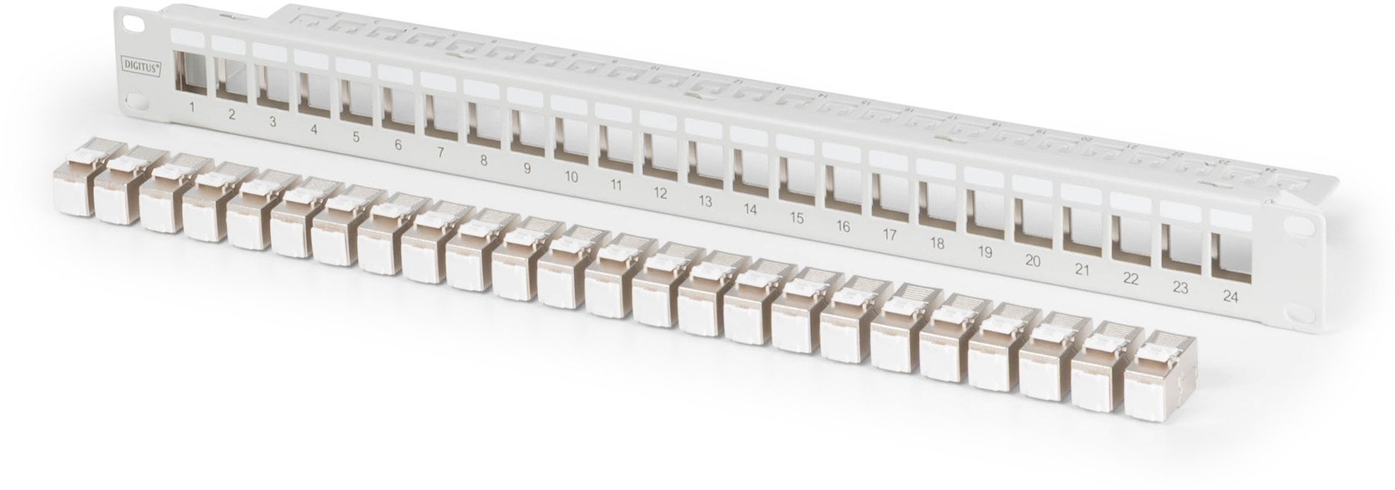 24-PORT 1U MOD PATCH PANEL