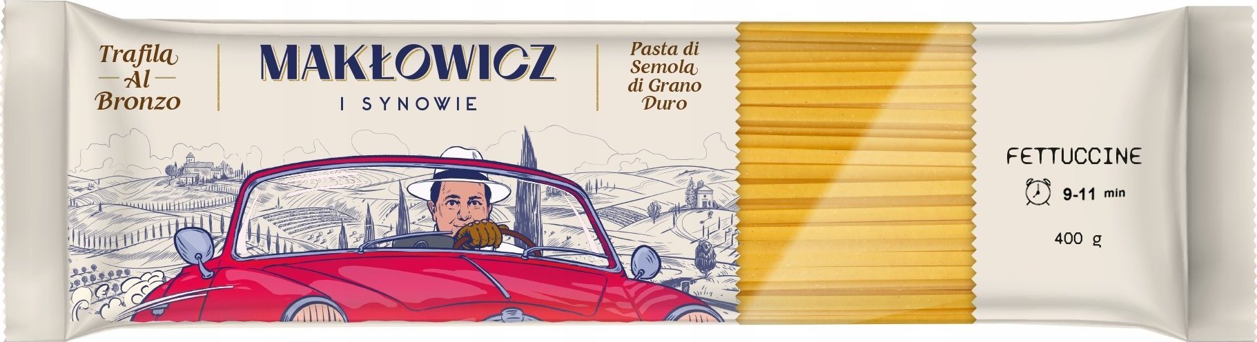 Makłowicz Makaron Fettuccine Makłowicz i Synowie 400 g
