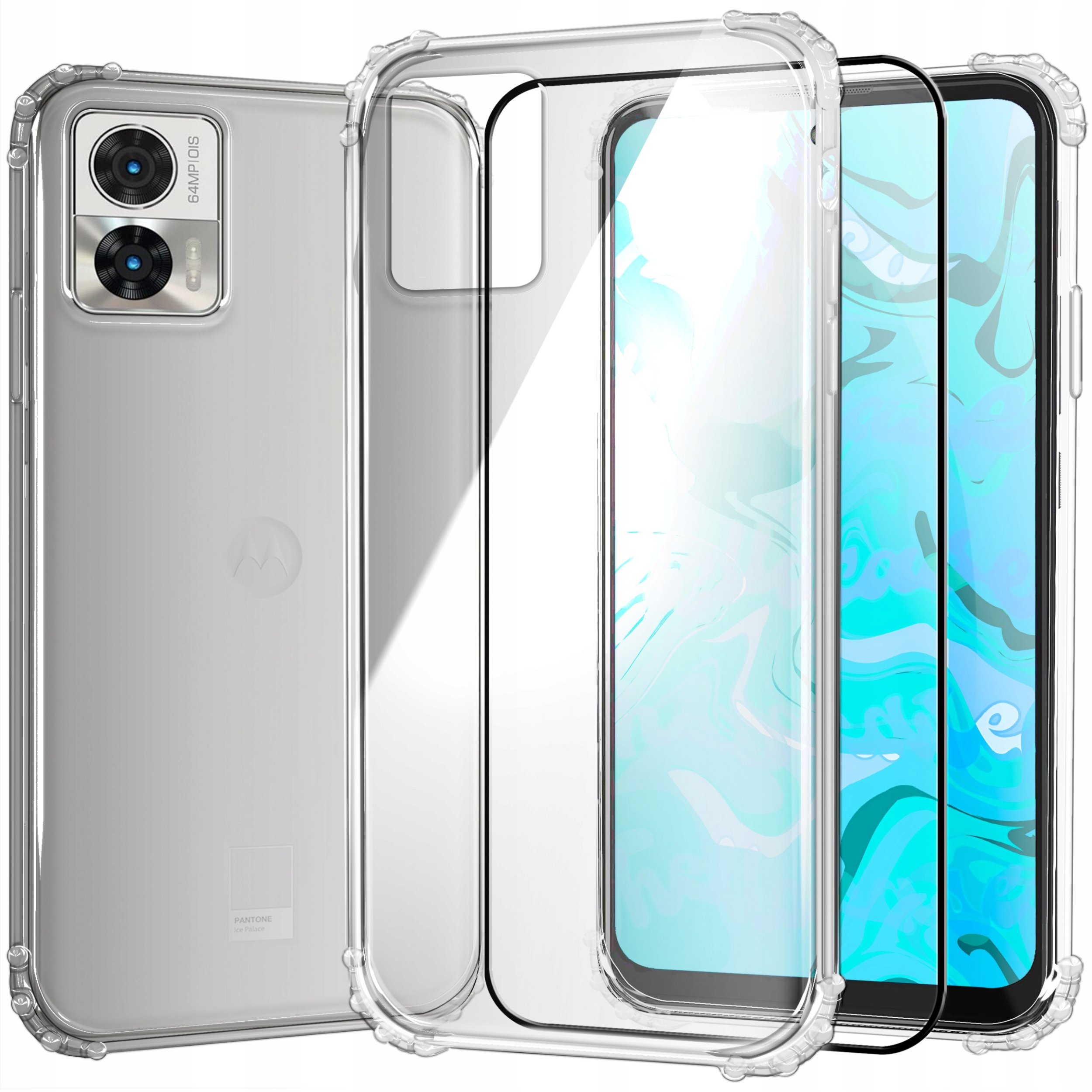 ETUI PANCERNE DO MOTOROLA EDGE 30 NEO / EDGE 30 LITE | CASE SILIKON SZKŁO