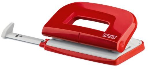 Dziurkacz Novus 10 kartek Czerwony (025-0543 NO)
