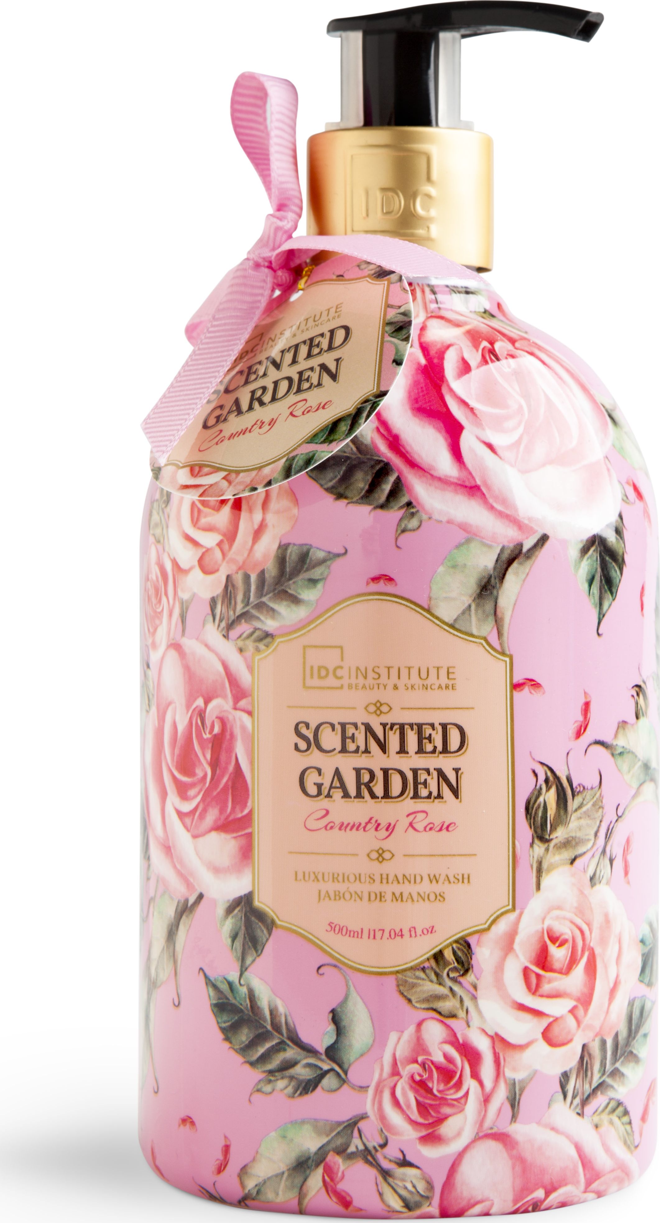 IDC Skystas rankų muilas su dozatoriumi IDC Institute Smooth Touch Rose 500 ml