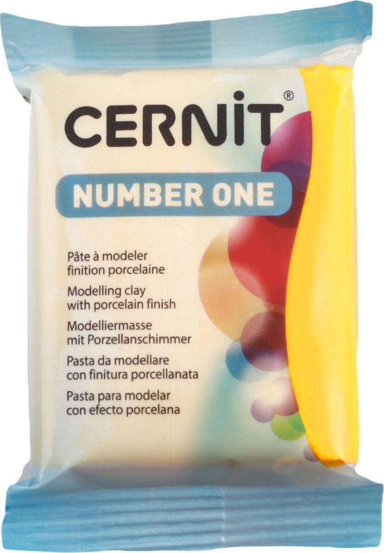 The Clay and Paint Factory Modelina Cernit Żółta 56 g