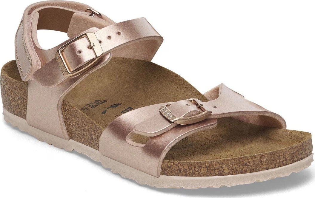 Birkenstock sandały Rio AS KIDS 1029530 ELECTRIC METALLIC COPPER (szerokość standardowa) 38
