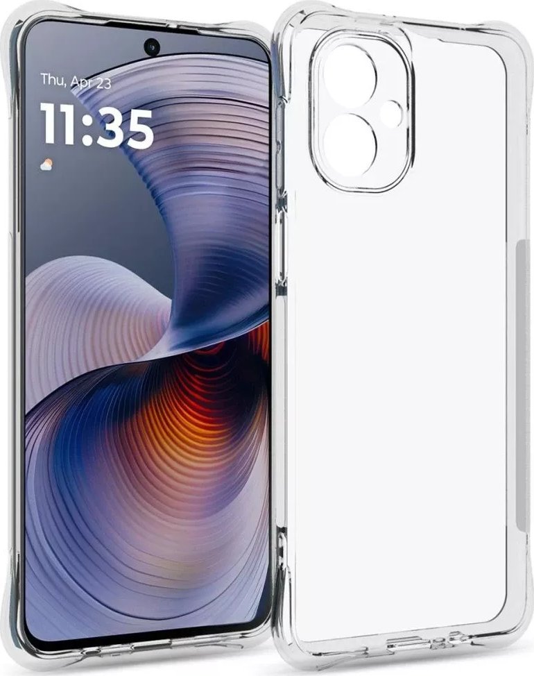 4kom.pl Etui ochronne FlexAir Pro do Motorola Moto G55 5G Clear