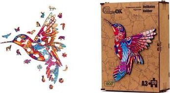 Maksik Puzzle drewniane Delikatny Koliber PuzA3-00717