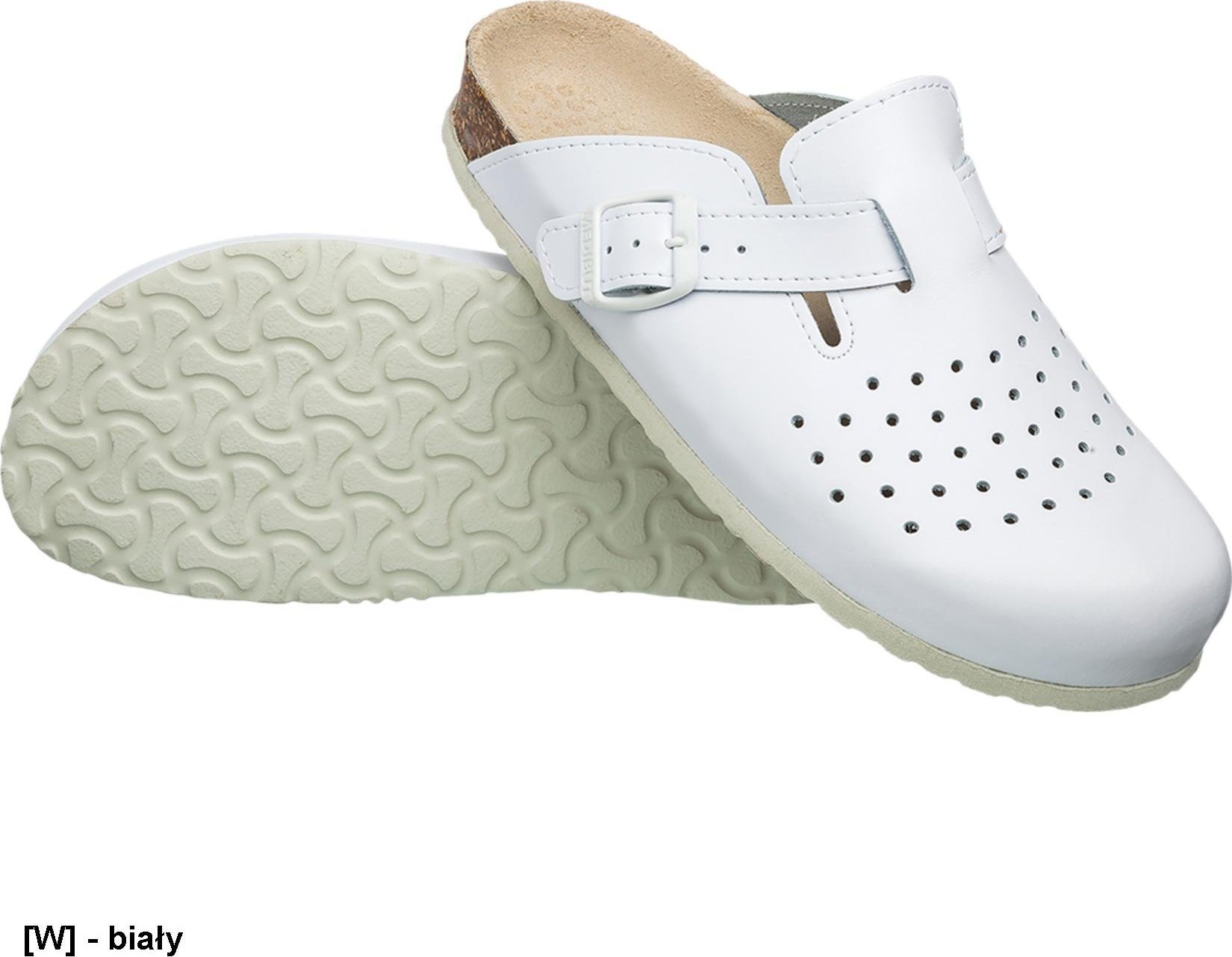MEDIBUT BMKLAKORDZ - Buty białe zawodowe. 40