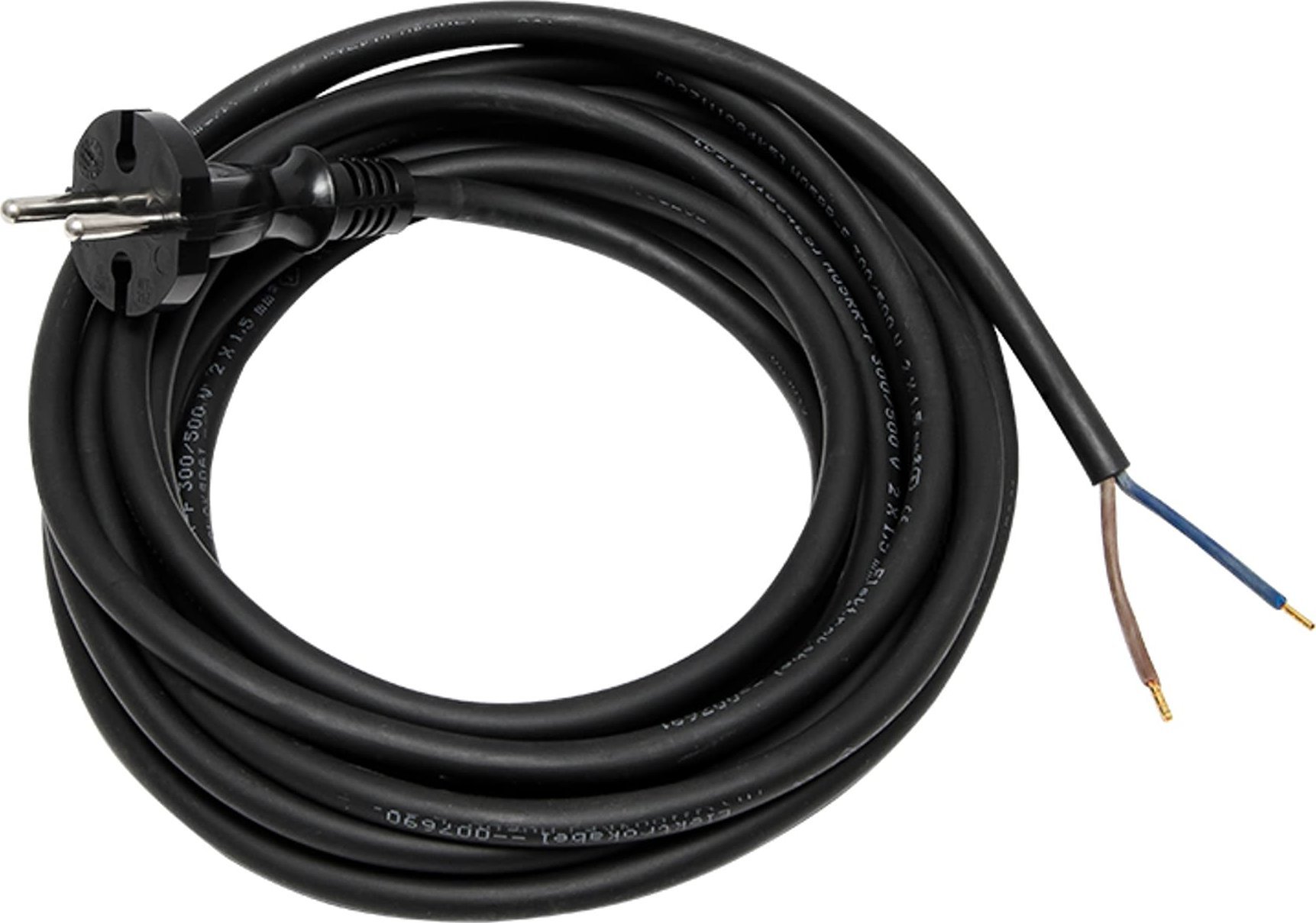 Kabel Blow 3075# Przył. s-8 5,0m 2x1,5 do elektrona. guma