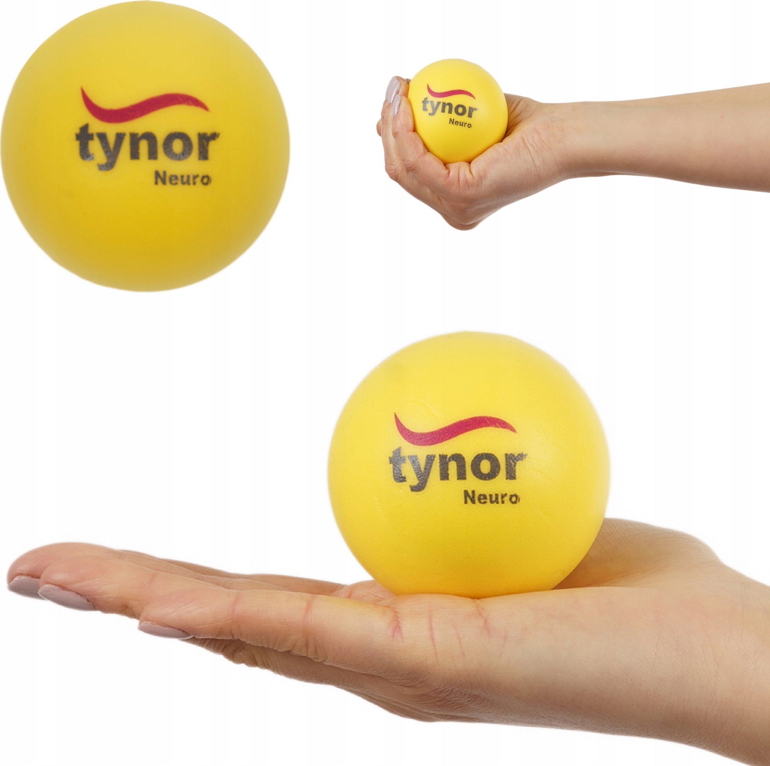 TYNOR Piłeczka rehabilitacyjna ortopedyczna antystres