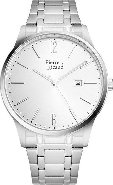 Zegarek Pierre Ricaud Zegarek męski Pierre Ricaud P97241.5153Q srebrny