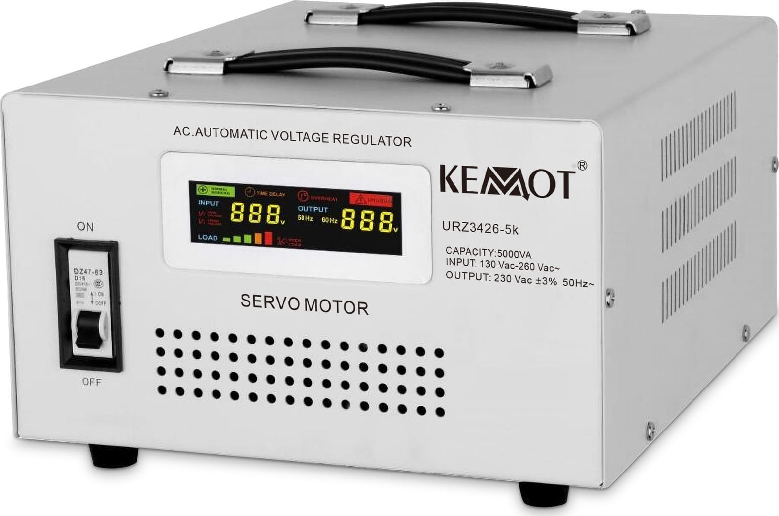 Kemot Automatyczny stabilizator napięcia KEMOT MSER-5000 (5000 VA, serwomotor)