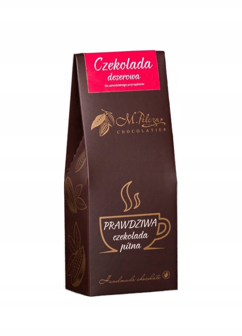 M.Pelczar Chocolatier Prawdziwa czekolada pitna Deserowa 200g