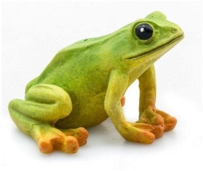 Terra Natura Dekoracja akwarystyczna zielona żaba 5cm