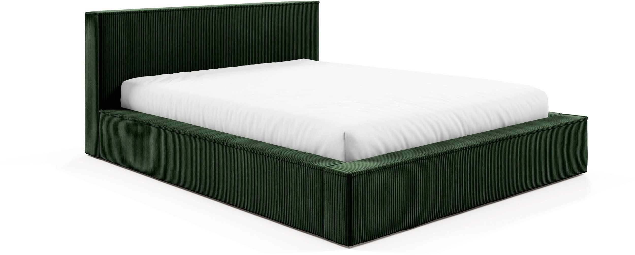 Łóżko FILO 180x200 stelaż drewniany , szerokie boki, Sztruks poso 014