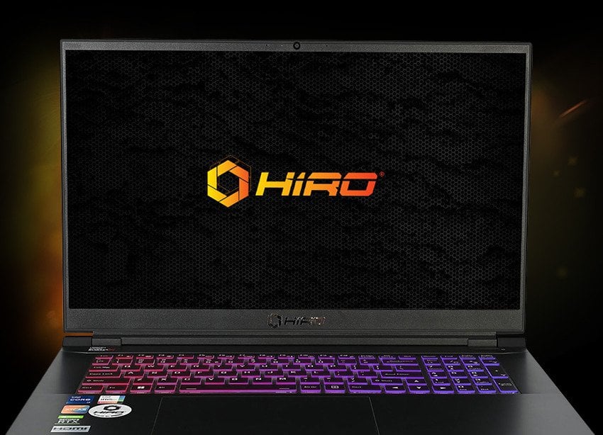 Laptop gamingowy HIRO Y750 17,3\'\', 144Hz, i7 13620H, RTX 5050 8GB, 16GB RAM, 512GB SSD M.2, W11H