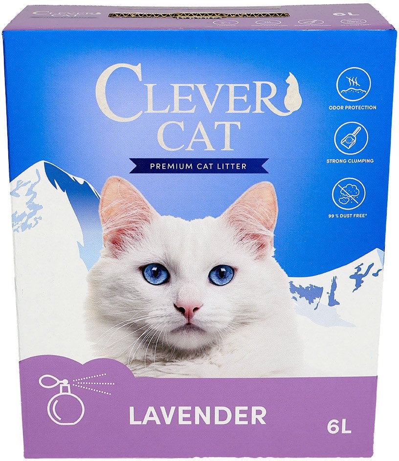 Clever Cat Lavendel 6 L