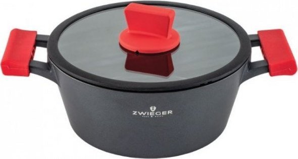 Mondex ZWIEGER OBSIDIAN Garnek z pokrywką 20cm indukcja