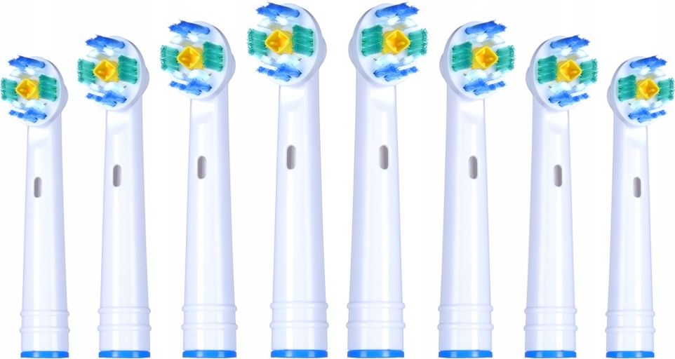 Końcówka 8 sztuk KOŃCÓWEK do SZCZOTECZEK ORAL B BRAUN KUP!