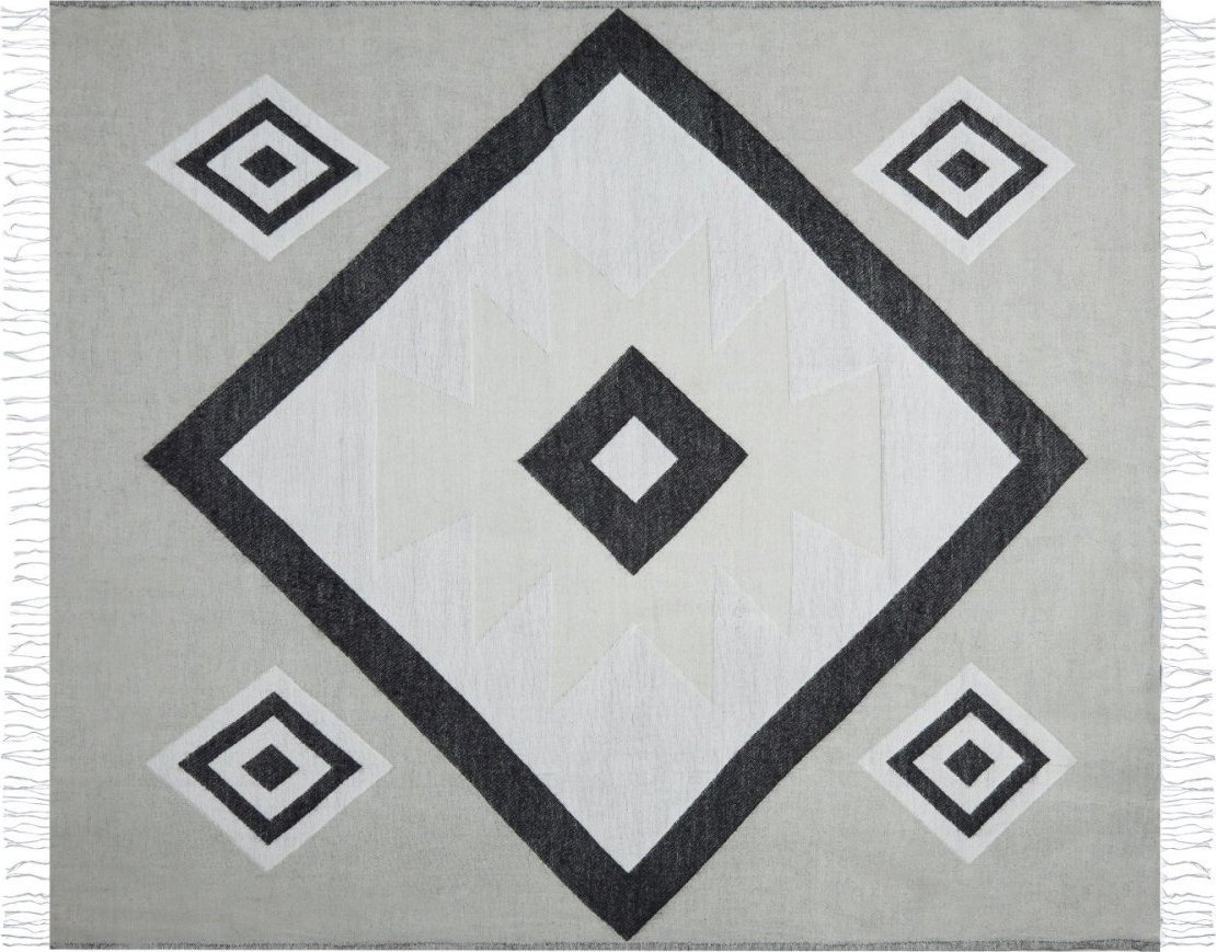 Beliani Koc 130 x 170 cm szary KATTIKE!