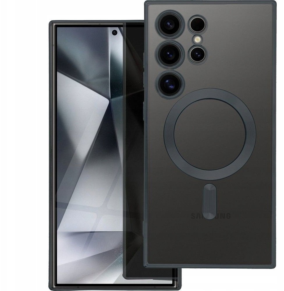 Futerał ELECTRO MAG COVER kompatybilny z MagSafe do SAMSUNG A55 czarny