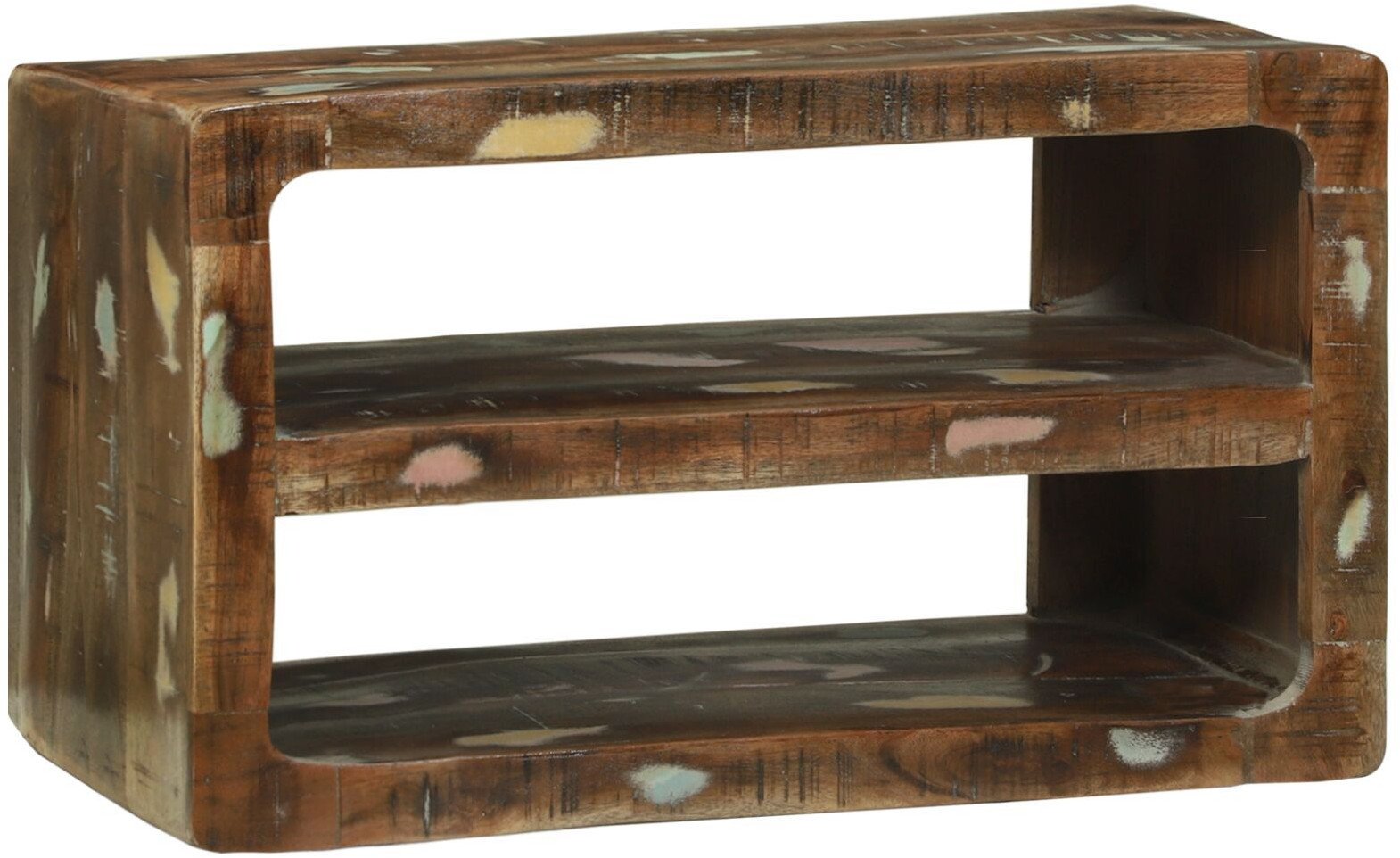 vidaXL Szafka TV 60x32x36 cm Lite drewno z odzysku