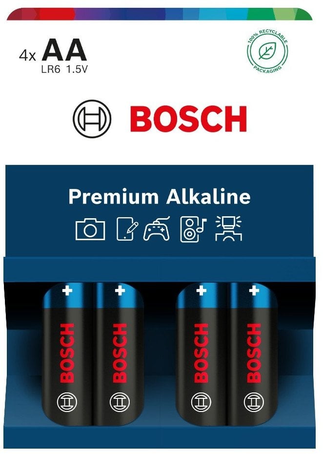 BATERIA BOSCH 4SZT AA PREMIUM ALKALINE LR6PA4B/00