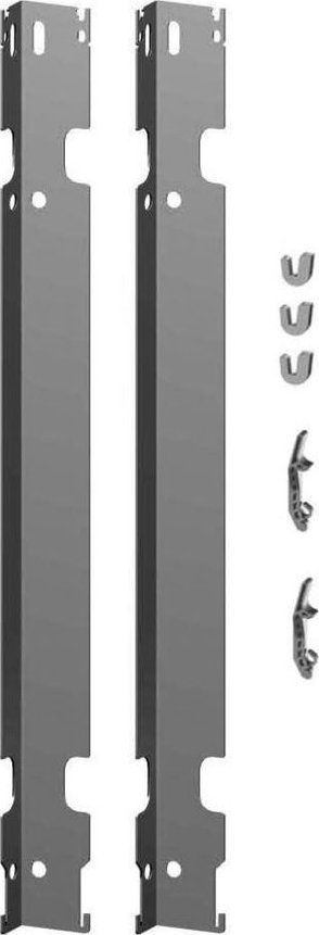 Kermi Zestaw konsoli ściennych długich ocynkowany wysokość 600