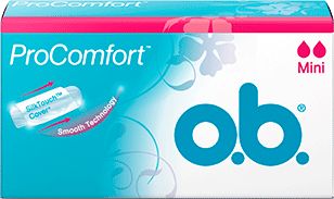 O.B ProComfort Mini komfortowe tampony 1op.- 16szt