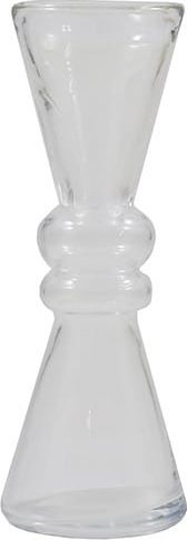 Inter-Deco Luksusowy szklany wazon na kwiaty - stabilny