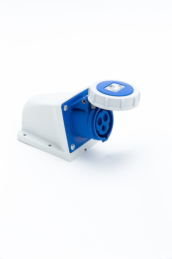 PCE Gniazdo stałe 16A 230V 2P+Z bez dławika IP67 1132-6