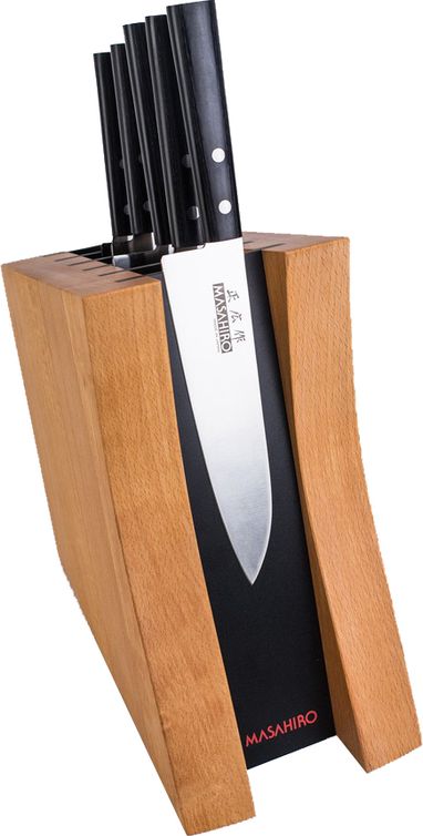 Masahiro Zestaw Masahiro z blokiem na noże MSH_SAN_C uniwersalny
