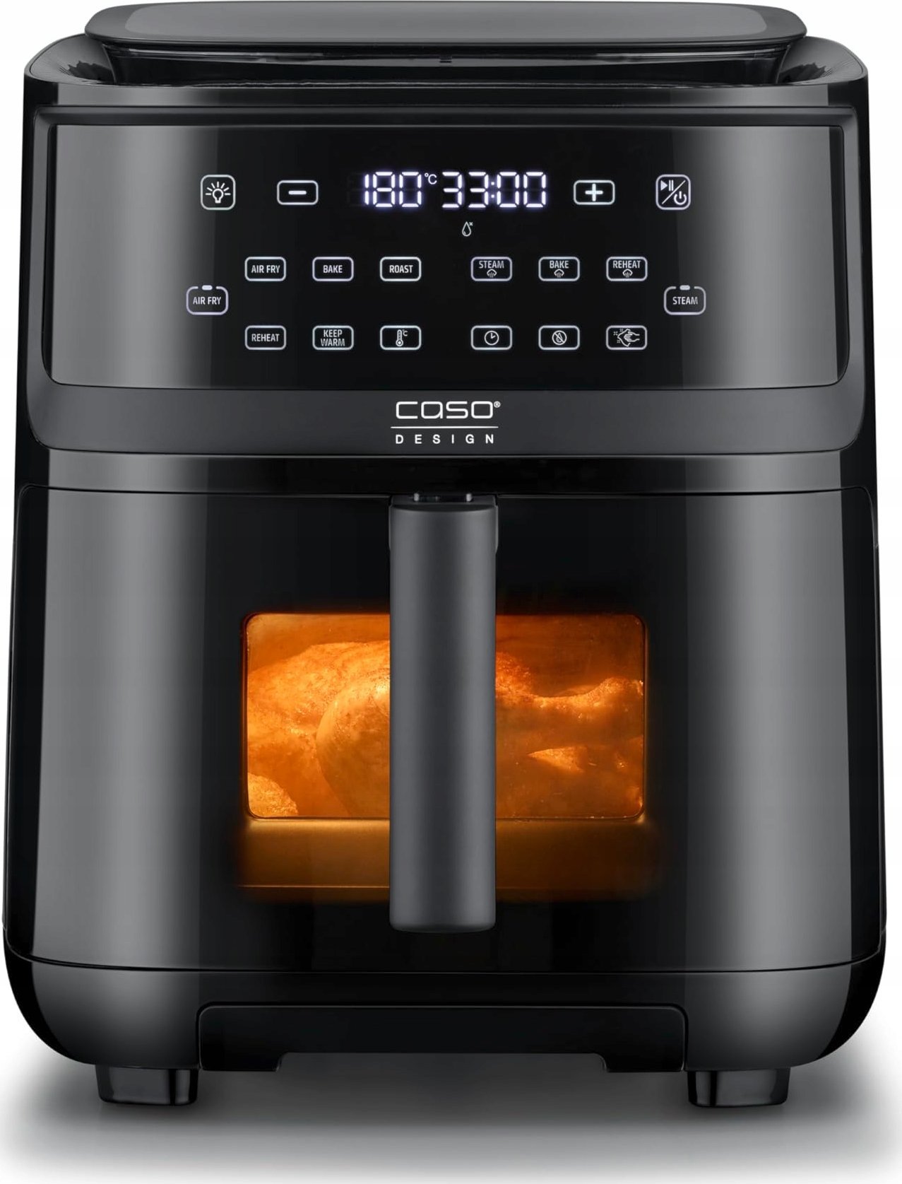 Caso | Air Fryer with Steam Function | Steam and AirFry 700 | Power 1700 W | Capacity 7 L | Juodas