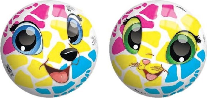 Simba PILKA KOLOROWA 23CM JOHN SMIESZNE ZWIERZAKI