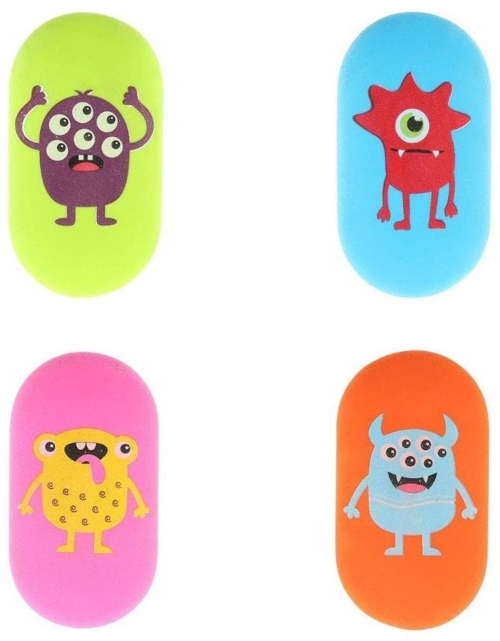 Strigo Gumka owalna z nadrukiem Monster (24szt) STRIGO