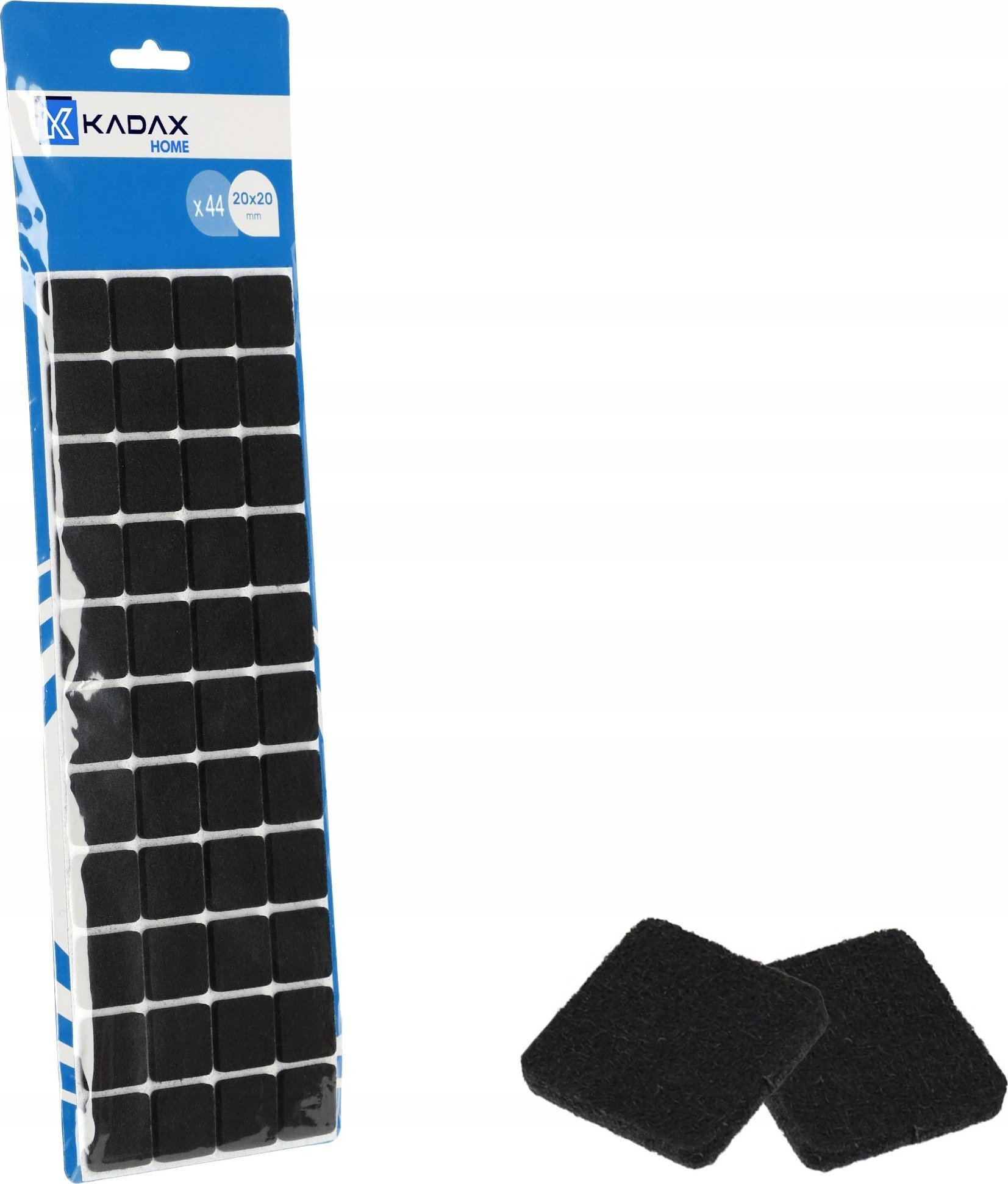 Kadax 44x KADAX Podkładki Filcowe Pod Meble Krzesła Samoprzylepne Zestaw Grube