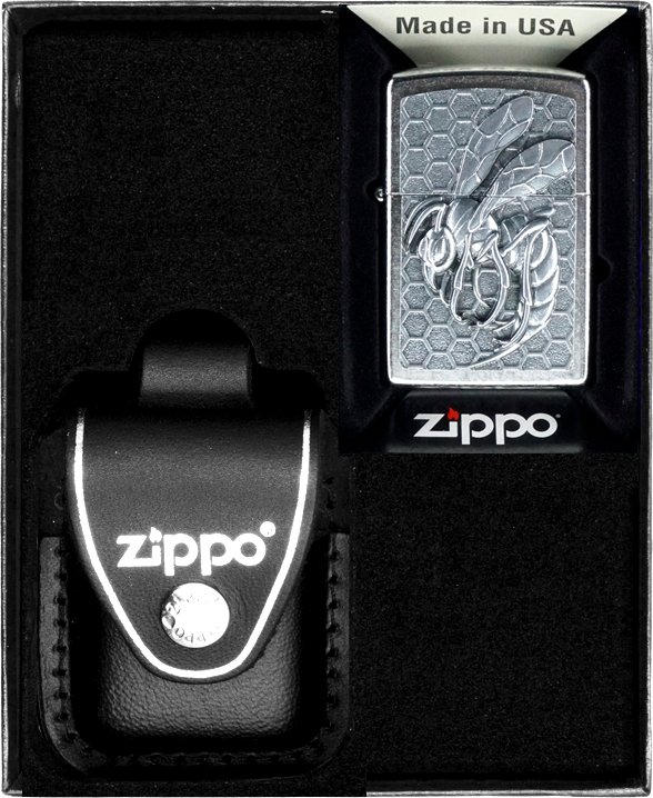Zestaw ZIPPO Zapalniczka WASP Prezentowy No3