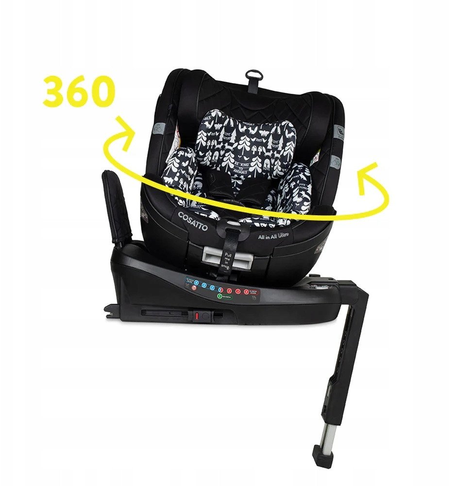 Cosatto All in All Ultra 360 Rotate i-Size Silhouette