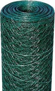 Betafence Siatka heksagonalna ogrodzeniowa zielona 0,5m x 5m 40mm