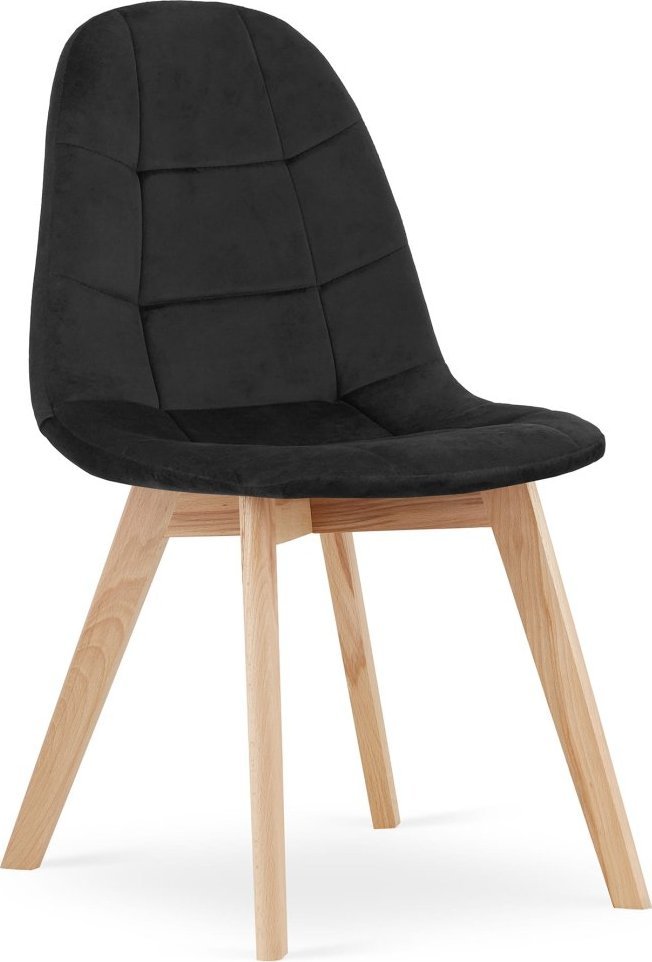 Leobert Krzesło BORA - czarny aksamit x 1