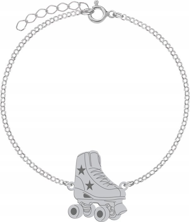 Radziszewska Jewellery Srebrna Bransoletka Wrotki GRAWER GRATIS