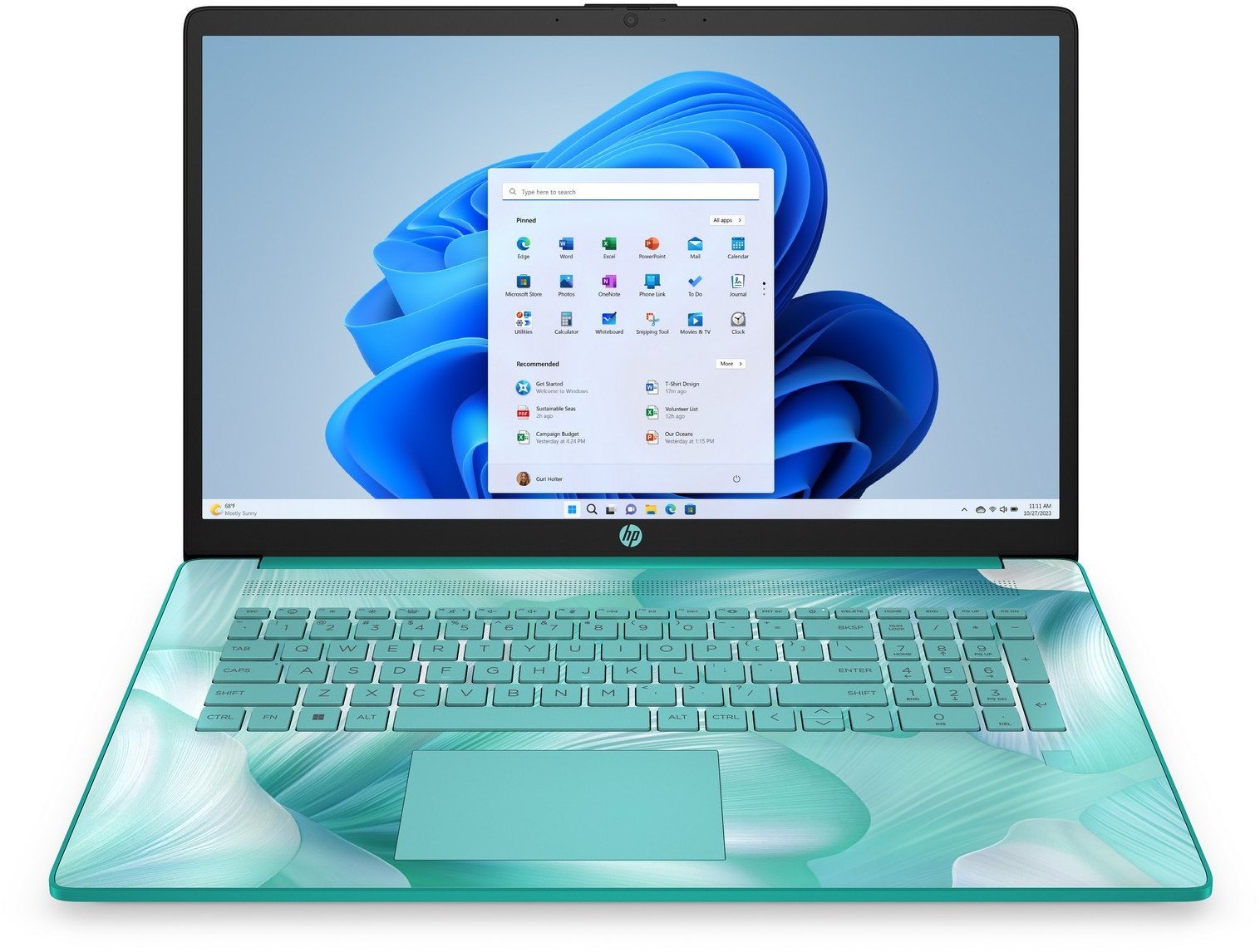 Laptop HP 17-cp3701ds / AA2Z4UA / AMD Ryzen 5 / 16GB / SSD 1TB / Radeon / HD+ / Dotyk / Win 11 / Niebieski